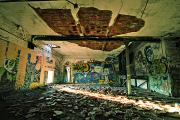 Ceiling falling into pieces