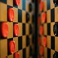 Psychedelic Checkers Art